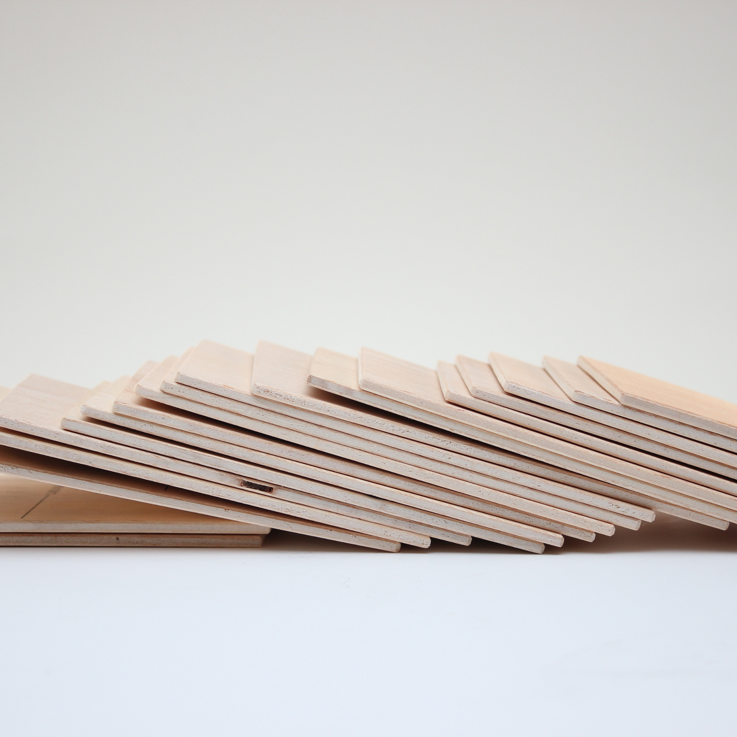 Holzpostkarte, Linoldruck, Zoo (14,7x10,5cm) - S'MADL MACHT'S