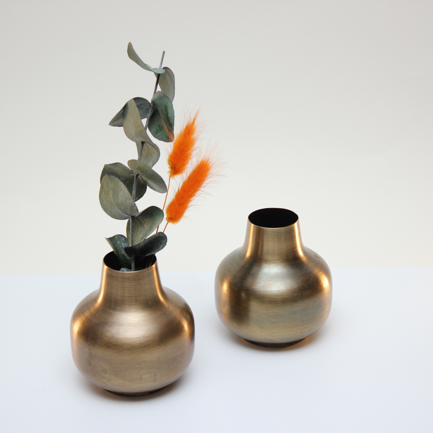 Deko-Vase, Metall, Goldschatz (9cm) - OKAPI