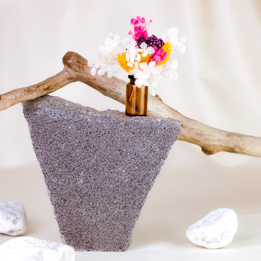 Trockenblumen, getrockneter Blumenstrauß, Mini Bouquet (12x4x3cm) - KUNSTHARZ ART