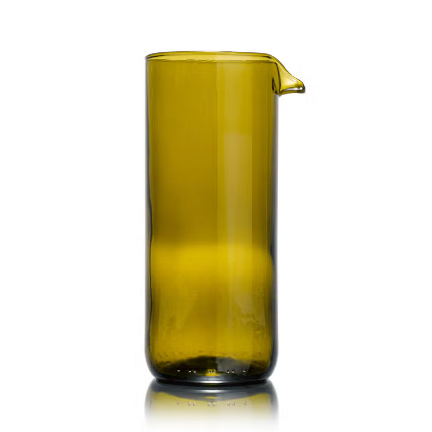 Glaskaraffe aus recycelten Weinflaschen (7,5x18 cm) - REBOTTLED