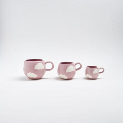 Tasse, Keramikbecher, Pink Cloud (500ml) - EGG BACK HOME