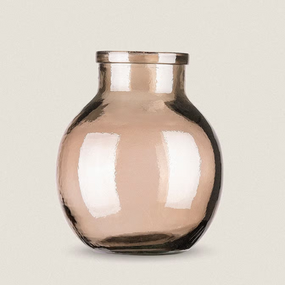 Vase, Dekoration, recyceltes Glas, Lelita (25cm) - THE WAY UP