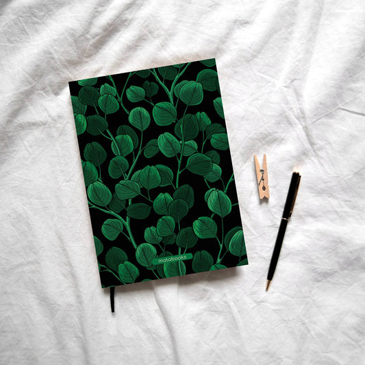 Notizbuch aus Graspapier, umweltfreundlich, Eucalyptus (A5) - MATABOOKS